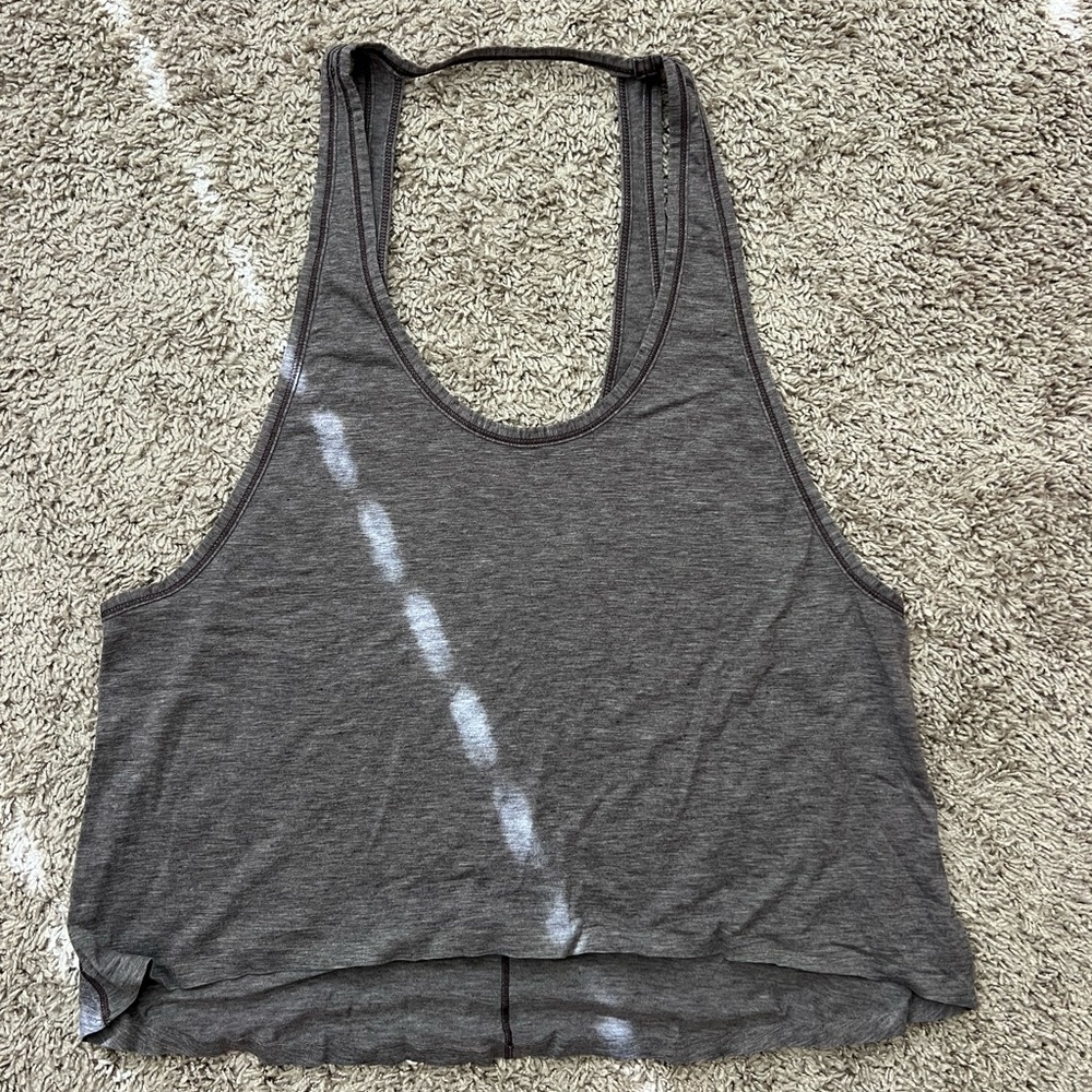 Lululemon open back flowy tank